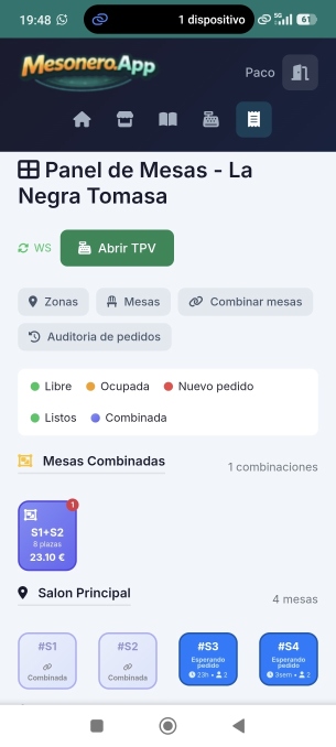 Mesonero App